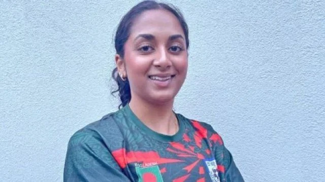 সুইডিশ প্রবাসী ফুটবলার অ‌নিকা রায়ান আবারও ঢাকায়